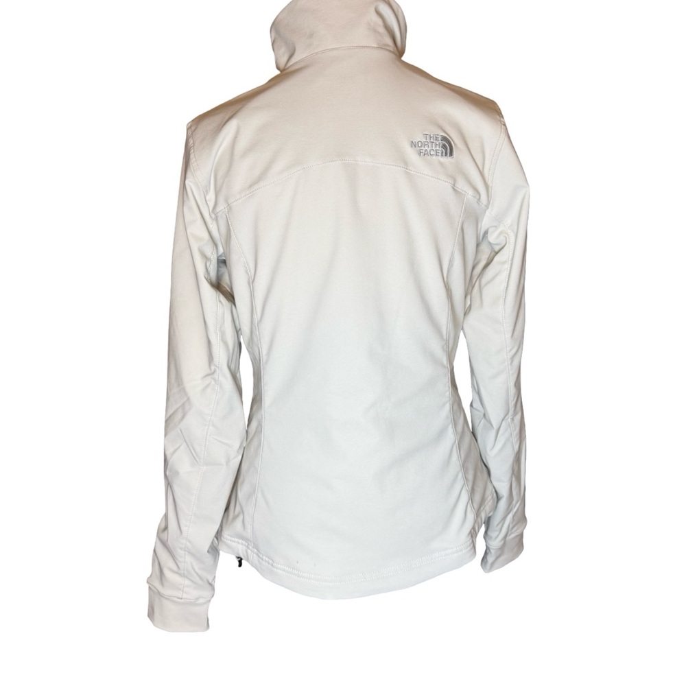 The North Face Women’s White Soft Shell Jacket Size S - Excellent Condition - Picture 2 of 8